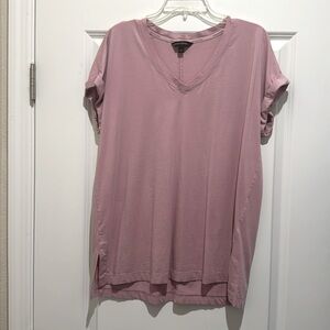 Banana Republic‎ T-Shirt Womens Size Large Cotton Blend Casual Everyday Wear